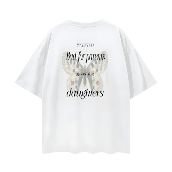 Bad for Parents (Vintage Butterfly) T-shirt