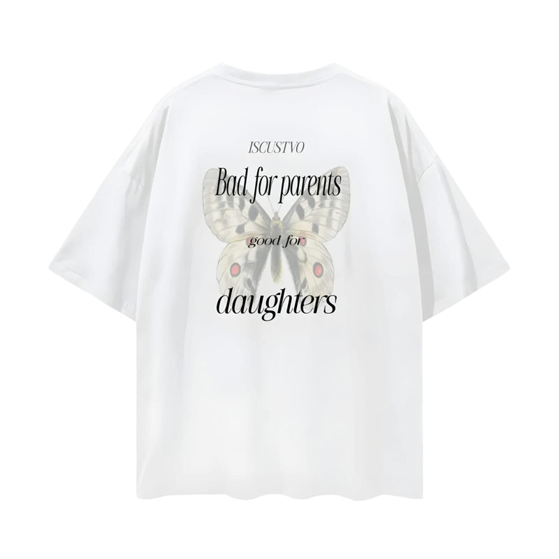 Bad for Parents (Vintage Butterfly) T-shirt